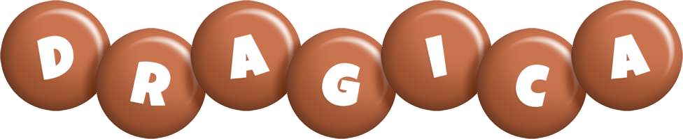 Dragica candy-brown logo