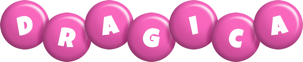 Dragica candy-pink logo