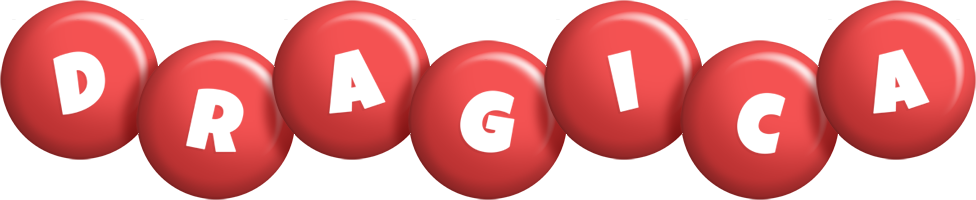 Dragica candy-red logo