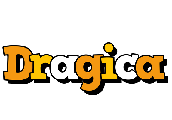 Dragica cartoon logo