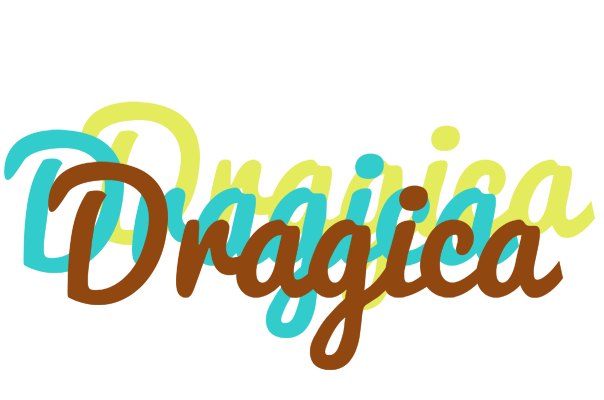 Dragica cupcake logo