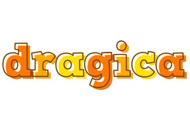 Dragica desert logo