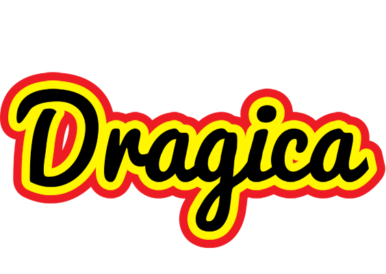 Dragica flaming logo