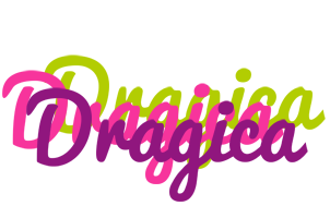 Dragica flowers logo