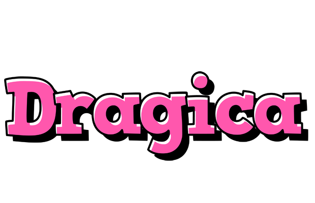 Dragica girlish logo