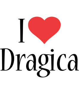 Dragica i-love logo