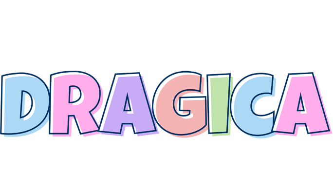 Dragica pastel logo