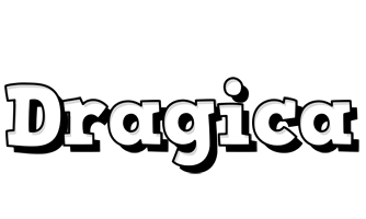 Dragica snowing logo