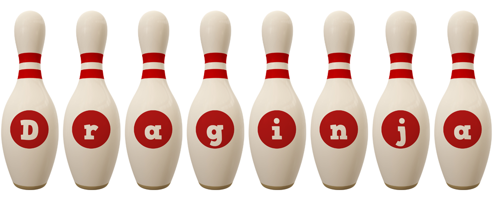 Draginja bowling-pin logo