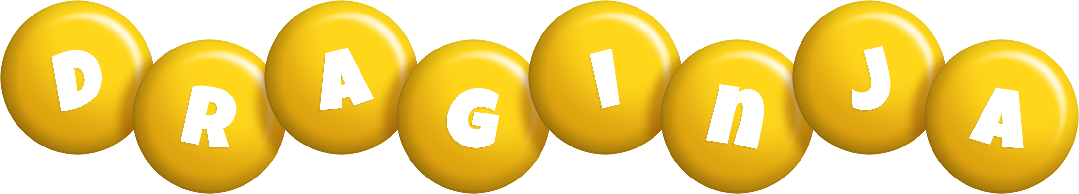 Draginja candy-yellow logo