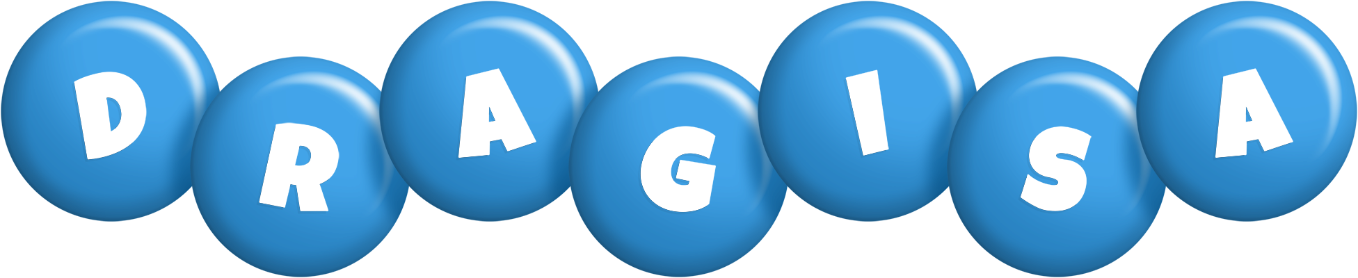 Dragisa candy-blue logo