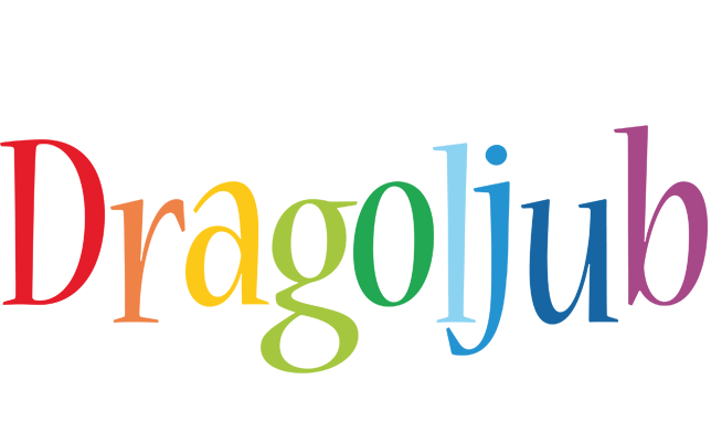 Dragoljub birthday logo