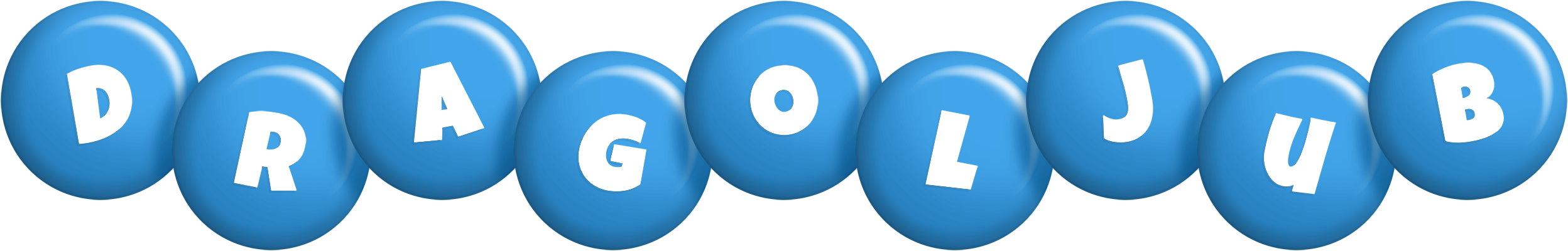 Dragoljub candy-blue logo