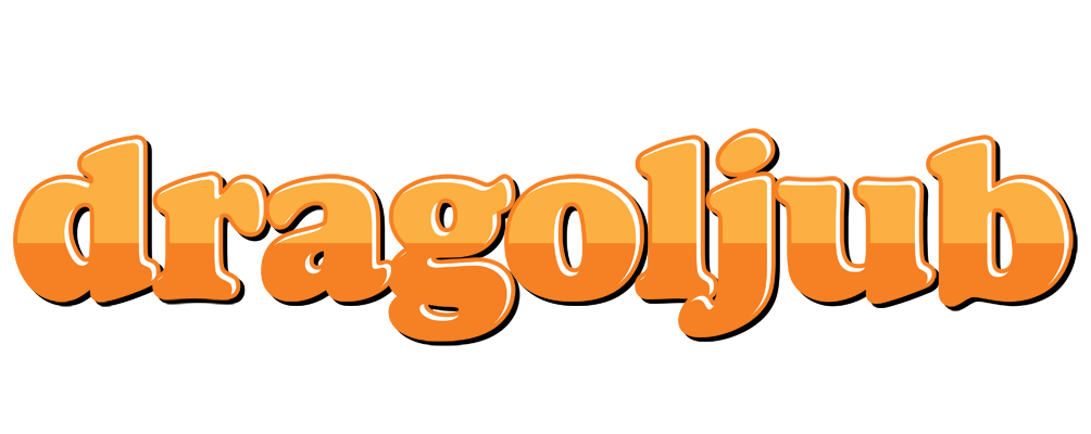 Dragoljub orange logo