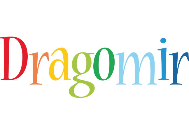 Dragomir birthday logo