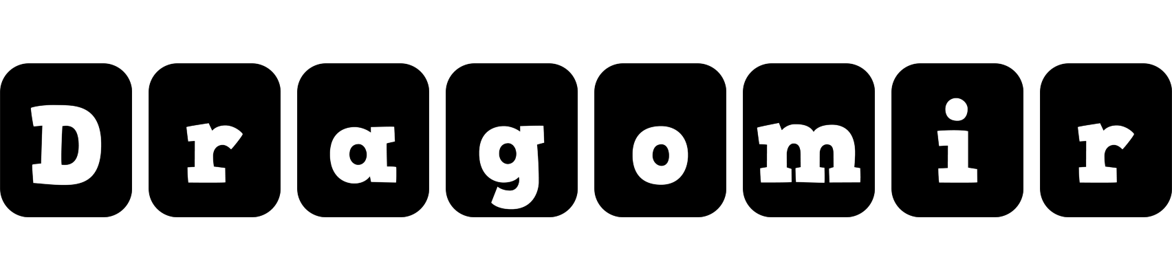Dragomir box logo