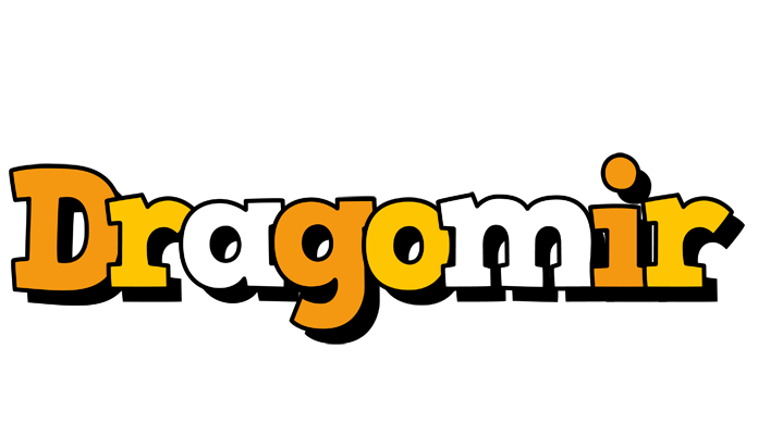 Dragomir cartoon logo