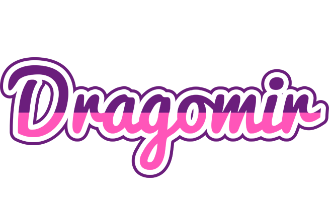 Dragomir cheerful logo