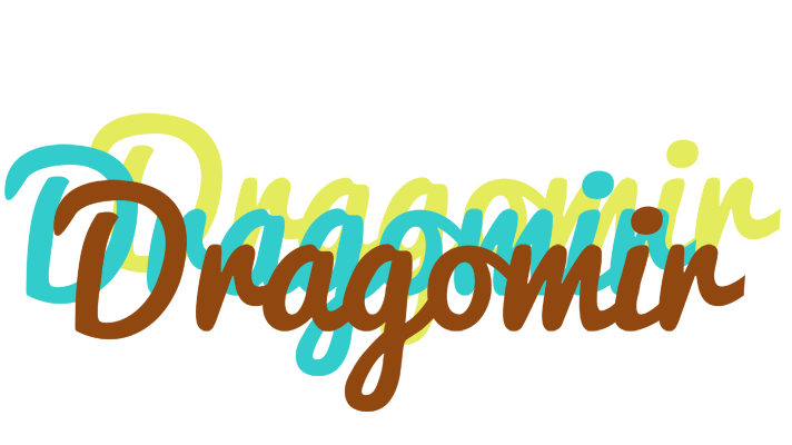 Dragomir cupcake logo
