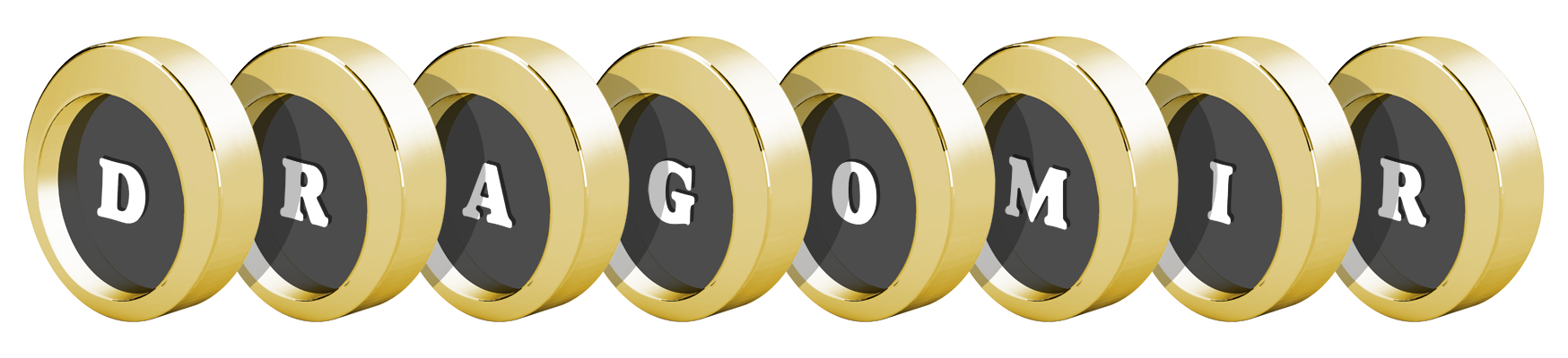 Dragomir gold logo