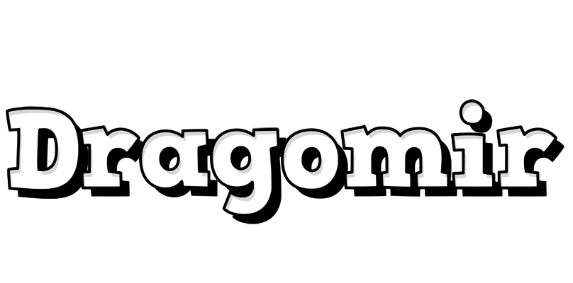 Dragomir snowing logo