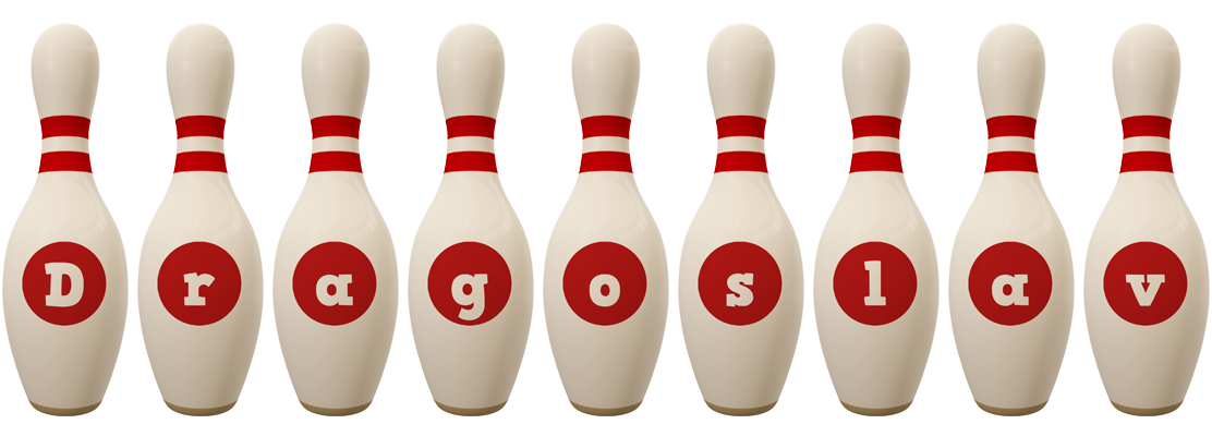 Dragoslav bowling-pin logo