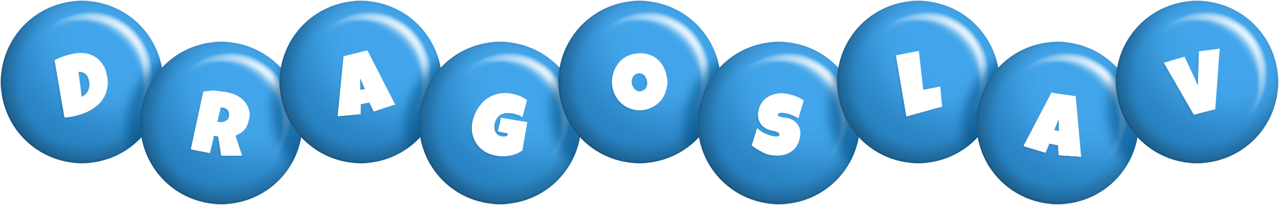 Dragoslav candy-blue logo