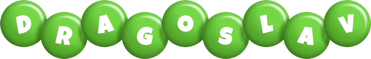 Dragoslav candy-green logo