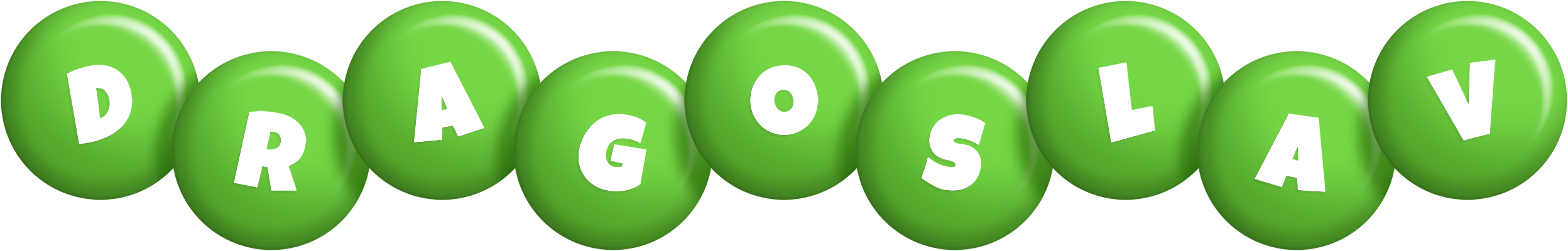 Dragoslav candy-green logo