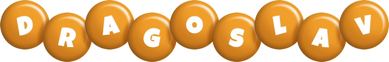 Dragoslav candy-orange logo