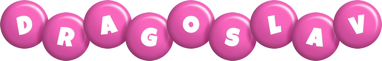 Dragoslav candy-pink logo