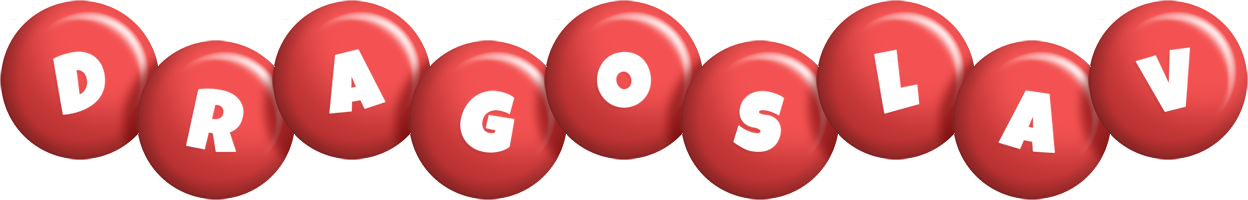 Dragoslav candy-red logo