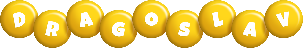 Dragoslav candy-yellow logo