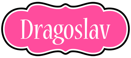 Dragoslav invitation logo