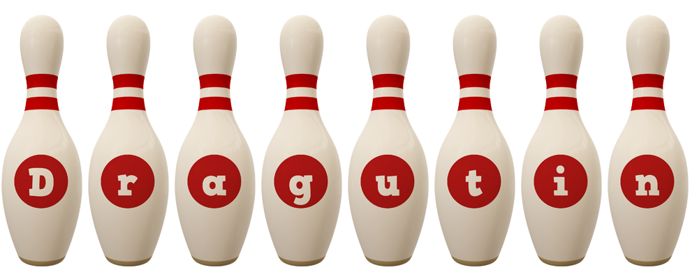 Dragutin bowling-pin logo