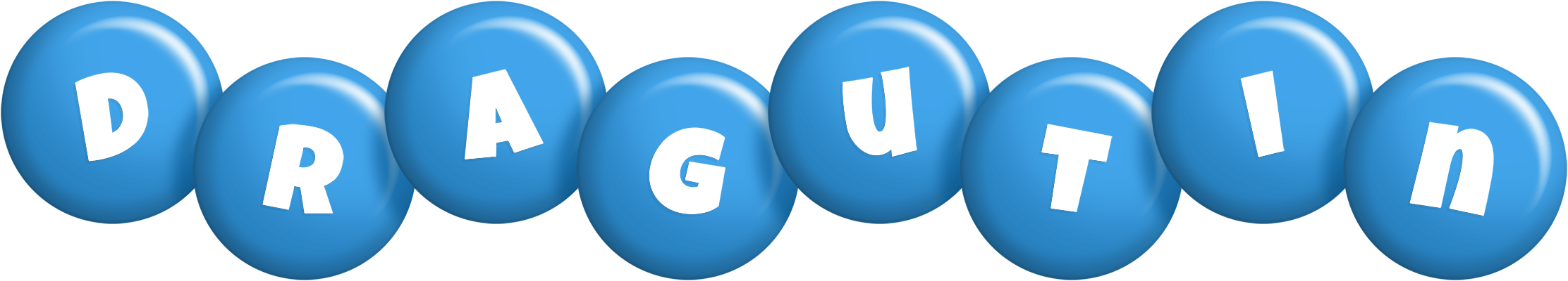 Dragutin candy-blue logo
