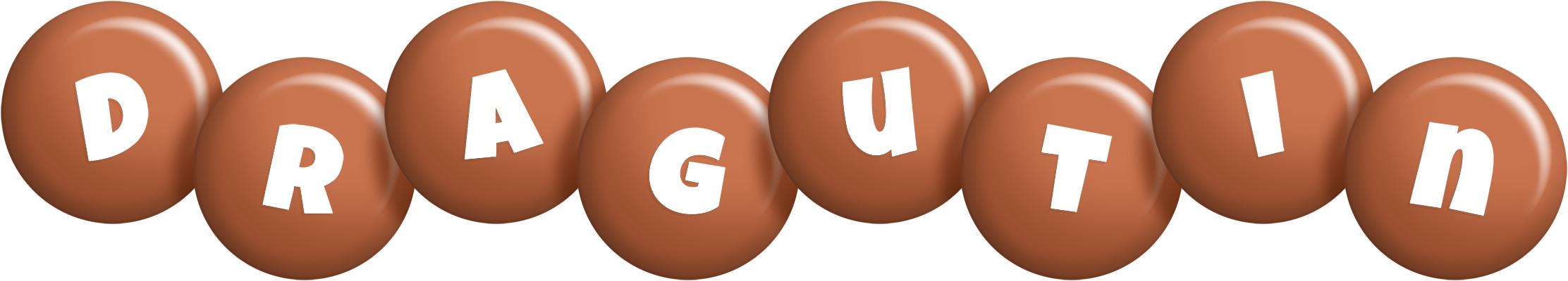 Dragutin candy-brown logo