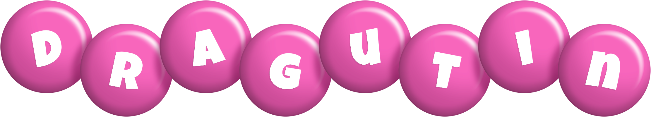 Dragutin candy-pink logo