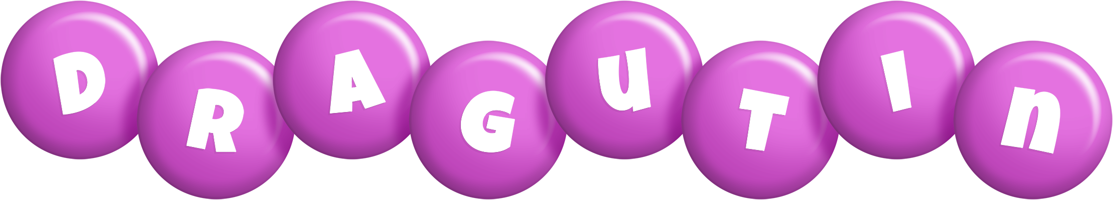 Dragutin candy-purple logo