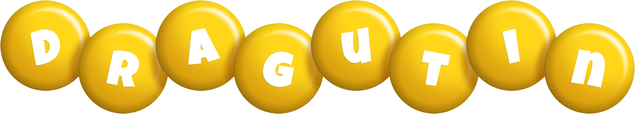 Dragutin candy-yellow logo