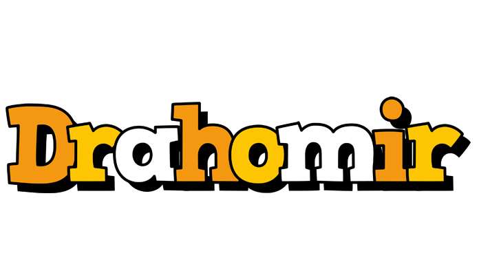 Drahomir cartoon logo