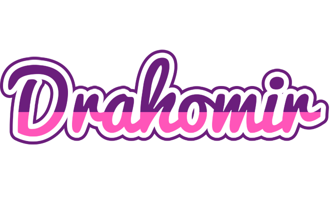 Drahomir cheerful logo