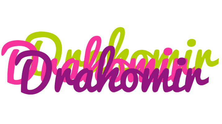 Drahomir flowers logo