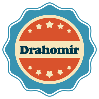 Drahomir labels logo