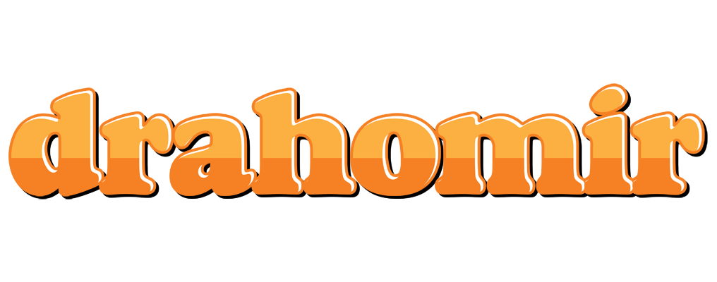 Drahomir orange logo