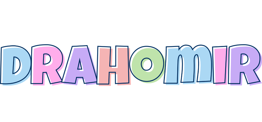 Drahomir pastel logo