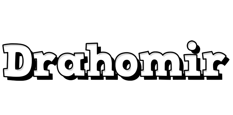 Drahomir snowing logo