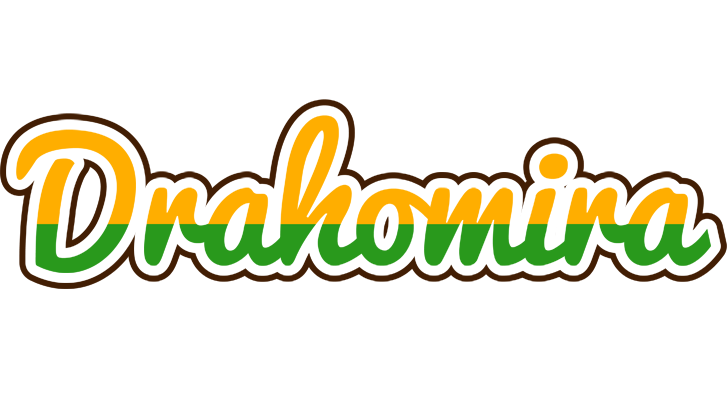 Drahomira banana logo