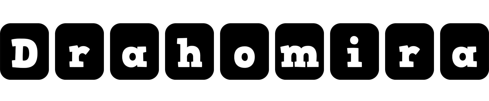 Drahomira box logo