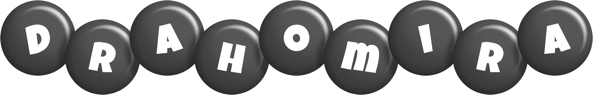 Drahomira candy-black logo